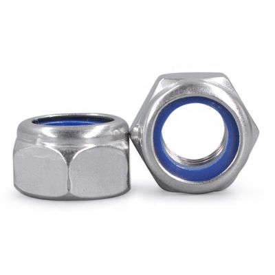 Высокое количество Din 985 Hexagon Hex Black Nylon Lock Nut с метрической системой измерений