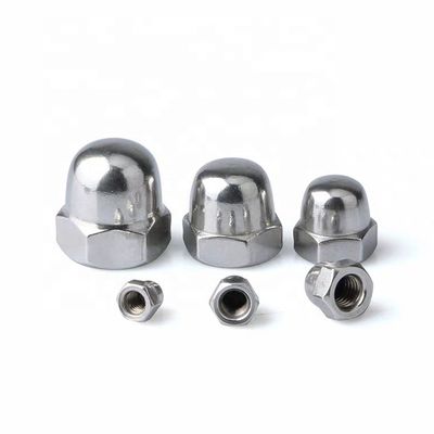 ASTM Fastener Certified DIN1587 Hex Dome Cap Nuts с никелевой оцинкованной отделкой