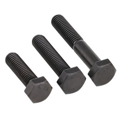 Длина 20mm-300mm H.D.G Grade 8.8 DIN 933 DIN 931 Высокопроницаемые черные оксидные шестеренковые болты