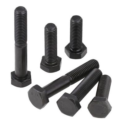 Длина 20mm-300mm H.D.G Grade 8.8 DIN 933 DIN 931 Высокопроницаемые черные оксидные шестеренковые болты