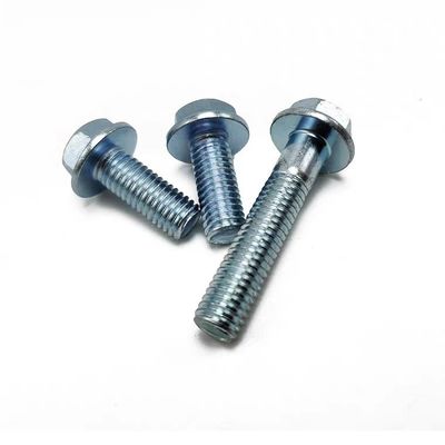Степень 4.8/8.8/10.9 DIN Standard Hex Head Flange Bolts and Nuts в черной отделке