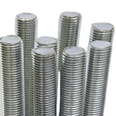 Группа 4.8 Оцинкованная углеродистая сталь Gi Stud Threaded Rod для промышленных применений
