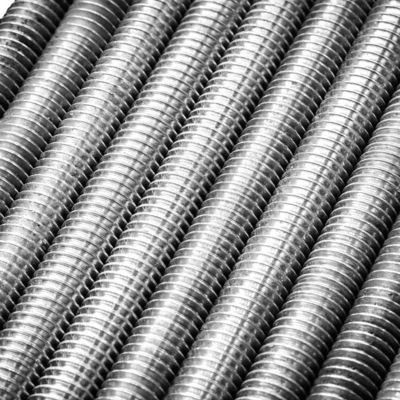 Группа 4.8 Оцинкованная углеродистая сталь Gi Stud Threaded Rod для промышленных применений