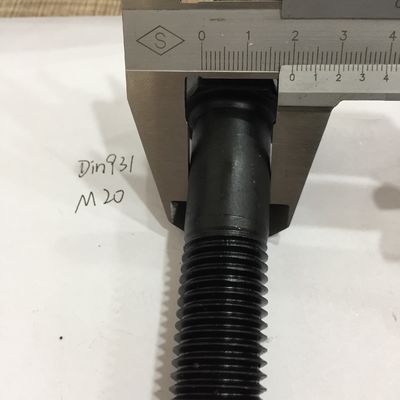 Желтый цинк ANSI Hebei Fastener Grade 4.8/8.8/10.9 M6 M8 M10 M12 M16 DIN933 шестеренковый болт