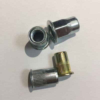 Желтая цинковая углеродистая сталь M6 плоская круглая головка полушестояченая нить для внутреннего и внешнего использования