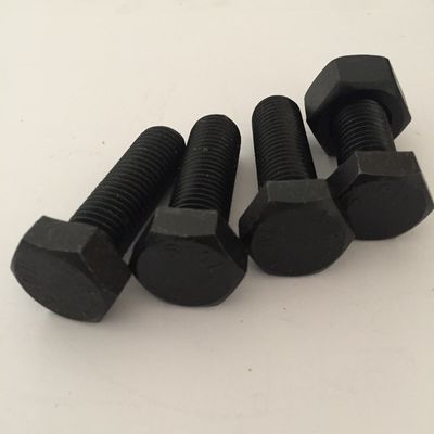 DIN933/931 Степень 8.8 10.9 12.9 Шестерковые черные болты и гайки с сертификатом ISO9001 2008