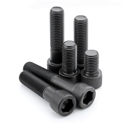 Hebei Fastener Carbon Steel 4.8 8.8 10.9 12.9 Класс Черный DIN912 Шестеренковый розетка болт Аллен болт