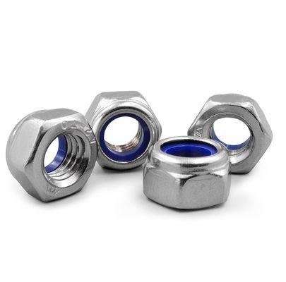 Высокое количество Din 985 Hexagon Hex Black Nylon Lock Nut с метрической системой измерений