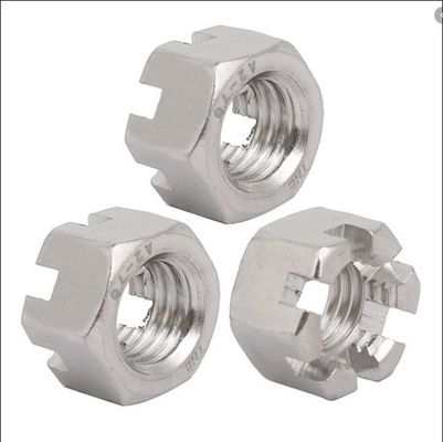 DIN935 Шлюховые орехи шестерковые шлюховые орехи класса 4.8/8.8/10.9/12.9Ect Стандарт DIN