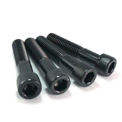 ASTM A574 Черный оксид Окончание Шестиугольник Стекло головы крышки винтовки DIN912 в промышленном стандарте