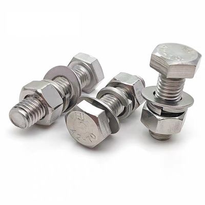 MM10-MM500 Простые шестеренковые болты, орехи и простыни из Handan DIN933 DIN931