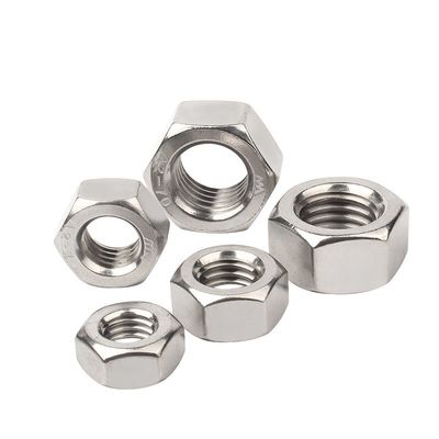Желтая цинковая нержавеющая сталь SS304 SS316 A2 A4 70 80 Hex Nut DIN934 Direct