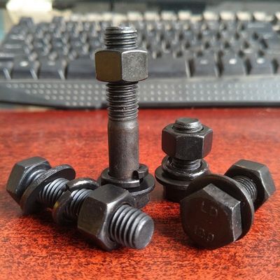 DIN933 Шестерковый болт и гайка с моющим устройством Все стандартные размеры нитей, настроенные Perno Steel