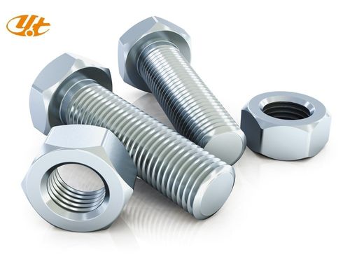 Hexagon ASTM A307 3/8 M28 Углеродистая сталь горячее погружение UNC оцинкованные шестерковые болты и орехи