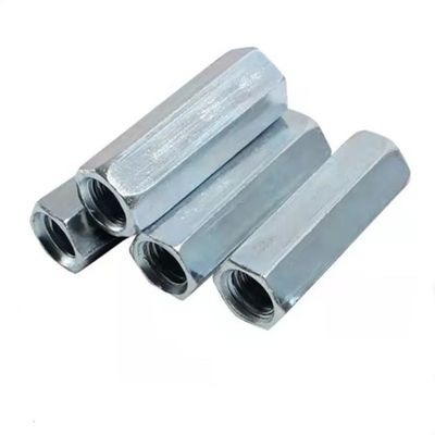 DIN Standard Plain Zinc Galvanized Hexagon Long Nut M5-120 для соединения соединительных орехов