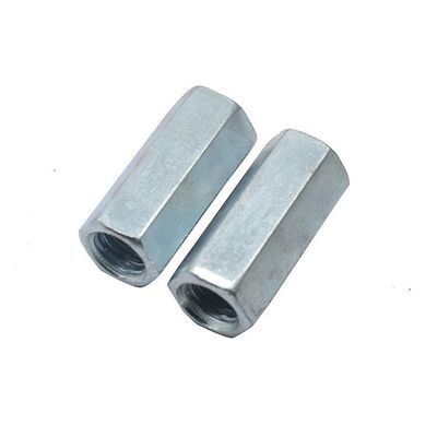 DIN Standard Plain Zinc Galvanized Hexagon Long Nut M5-120 для соединения соединительных орехов