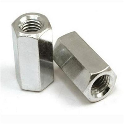 DIN Standard Plain Zinc Galvanized Hexagon Long Nut M5-120 для соединения соединительных орехов