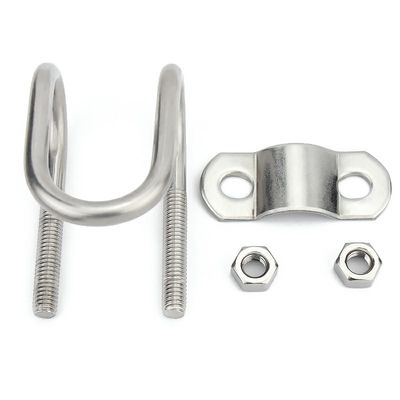 Бесплатные образцы предоставили U-Bolt Clamp для труб M6-M64 из углеродистой стали/нержавеющей стали