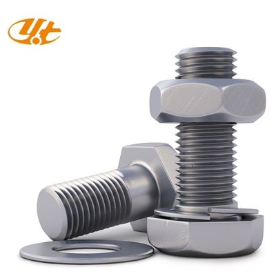 DIN ANSI HDG Full Threaded Hex Bolt для промышленных применений Толщина MM10-MM500