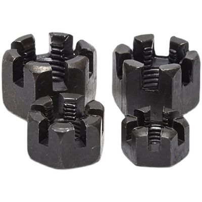 8.8/10.9/12.9 Ect Grade Metric Slotted Nut DIN935 для системы измерения прочности