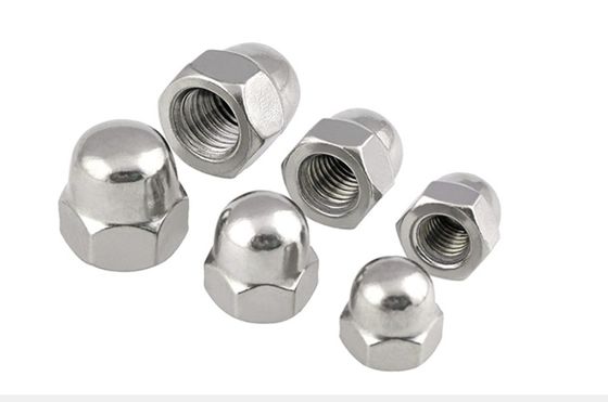 ASTM Fastener Certified DIN1587 Hex Dome Cap Nuts с никелевой оцинкованной отделкой