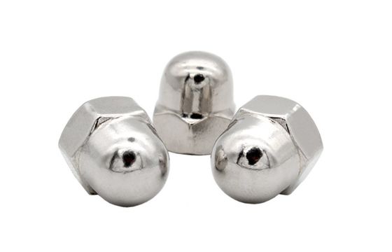 ASTM Fastener Certified DIN1587 Hex Dome Cap Nuts с никелевой оцинкованной отделкой