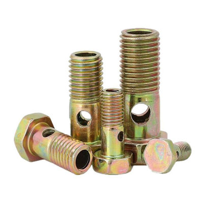 Механический M16 класса 4.8/6.8/8.8 Banjo Bolt Hollow Screw для автомобильных крепежных устройств