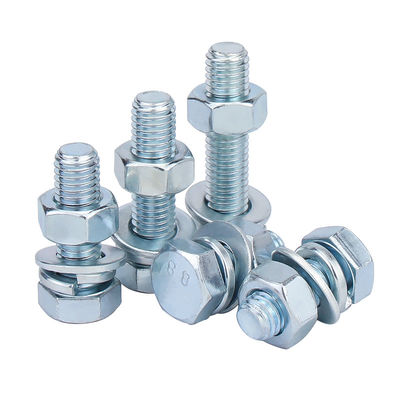 DIN 933 HDG Full Threaded Hex Bolt для промышленного класса 4.8/8.8/10.9/12.9