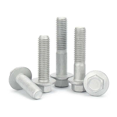 Прямая поставка Dacromet Hex Flange Bolt DIN6921 для M6-M36 класса 4.8/8.8/10.9/12.9