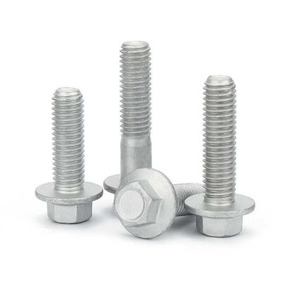Прямая поставка Dacromet Hex Flange Bolt DIN6921 для M6-M36 класса 4.8/8.8/10.9/12.9