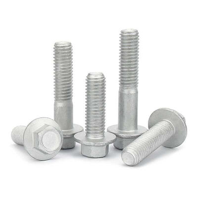 Прямая поставка Dacromet Hex Flange Bolt DIN6921 для M6-M36 класса 4.8/8.8/10.9/12.9